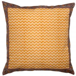 Dragonfly Reversible Euro - Mustard Yellow